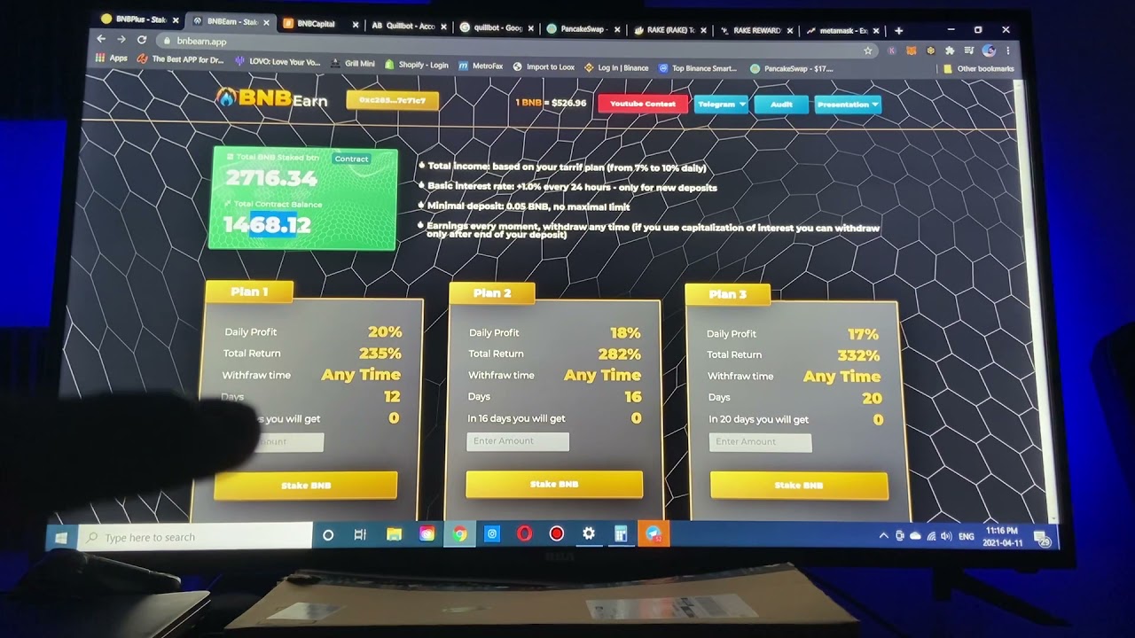 Still Earning Daily BNBs! Bnb earn, Bnb plus, Bnb Capital