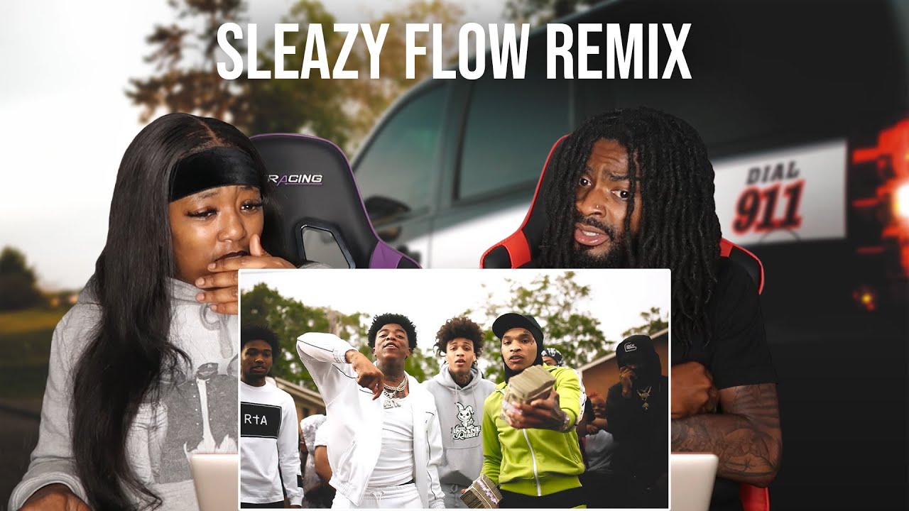 Yungeen Ace - Sleazy Flow Remix (feat. GMK ) [Официальный клип] РЕАКЦИЯ