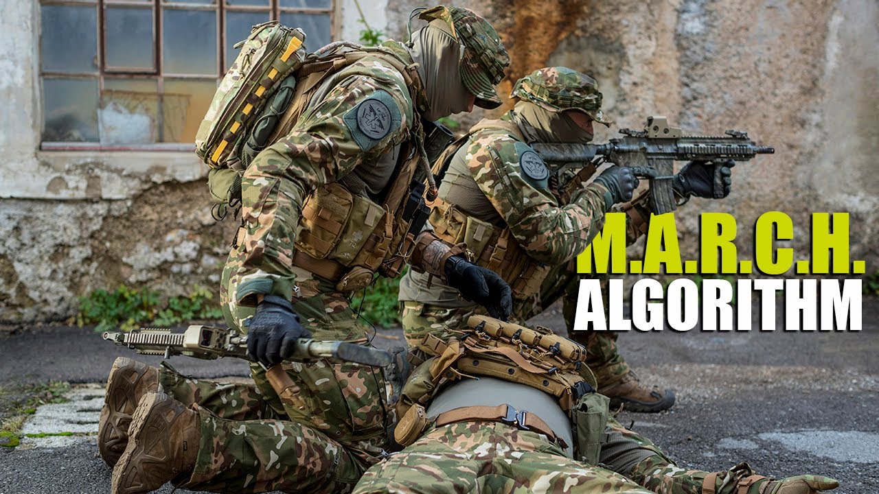 Основы боевого медика │ Часть 2: Алгоритм M.A.R.C.H.