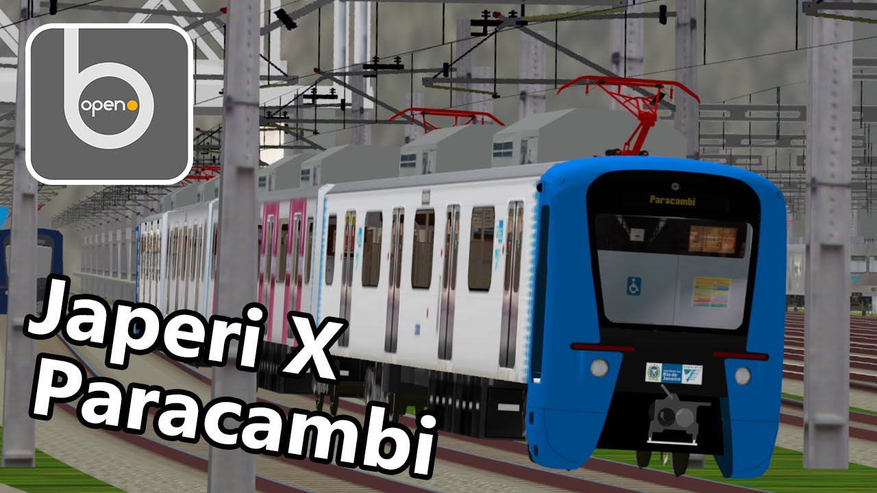 OpenBVE - Supervia Ramal Japeri - Japeri X Paracambi - TUE Série 3000
