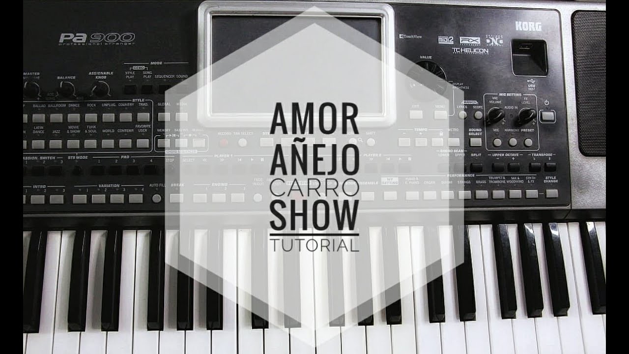 Amor Añejo Carro Show tutorial