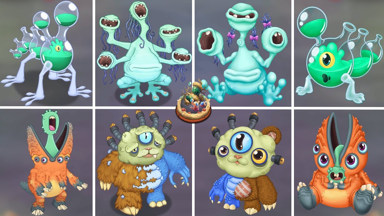 ALL Baby Monsters Ethereal Workshop Wave 7 by Riles | My Singing Monsters