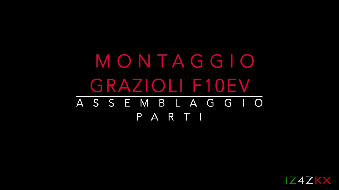 GRAZIOLI - Antenna FE10V - Montaggio
