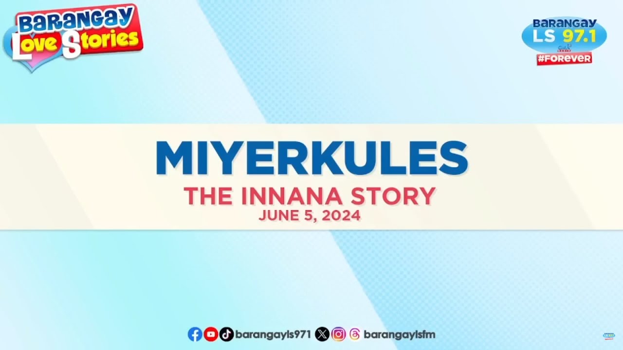 MIYERKULES - INNANA | Papa Dudut | Barangay Love Stories