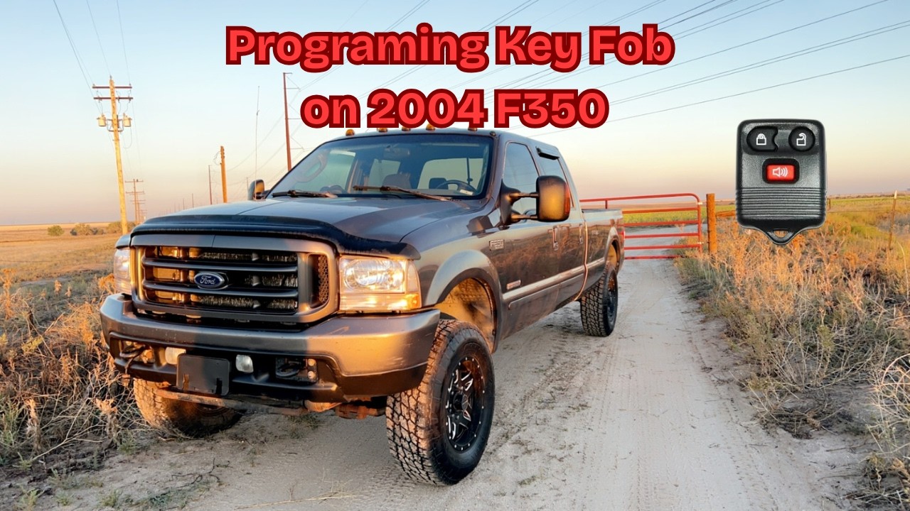 Брелок для ключей от грузовика Ford: запрограммируйте его сами!