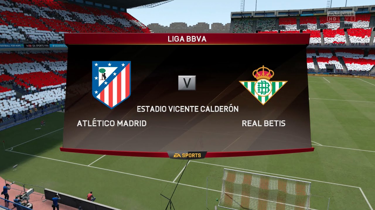 FIFA 16 - Atlético Madrid vs. Real Betis Sevilla @ Estadio Vicente Calderón