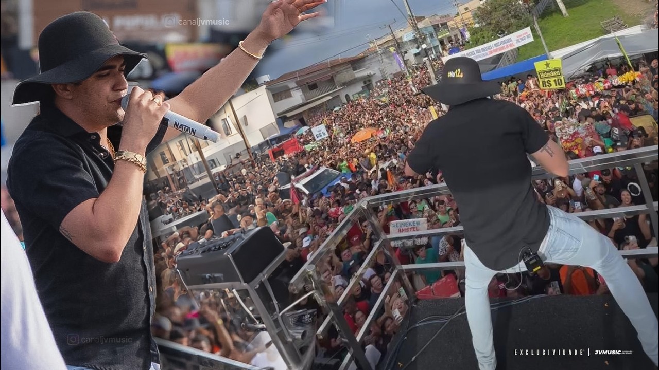 ME APAIXONEI NESSA MORENA - Natanzinho Lima na Festa do Mastro em Lagarto/SE 2025