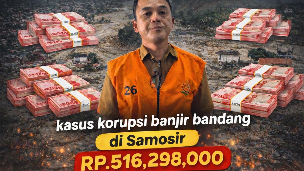KADINSOS SAMOSIR KORUPSI BANTUAN BENCANA BANJIR, MINTA JATAH 15 PERSEN