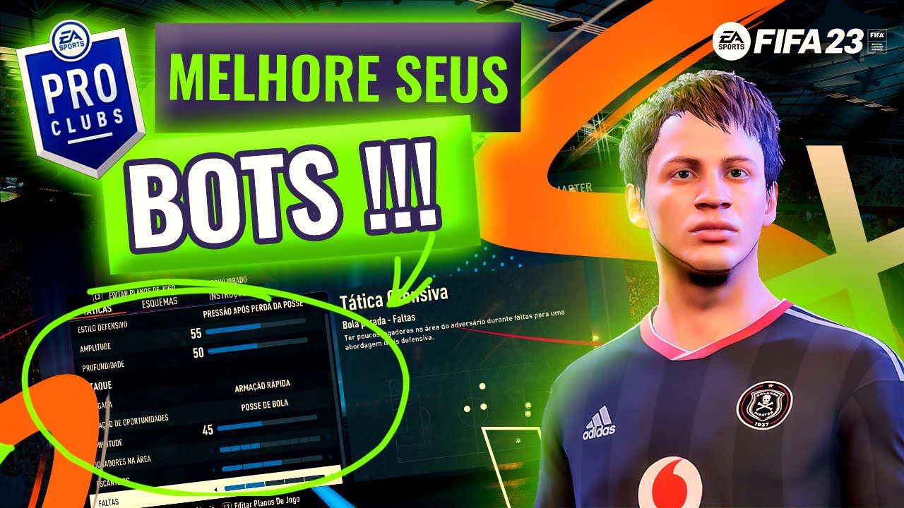 FIFA 23 PRO CLUBS - COMO MELHORAR SEUS BOTS!!