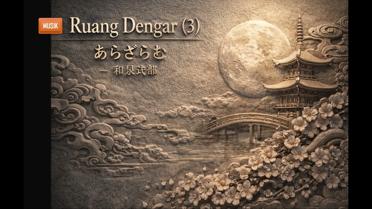 Ruang Dengar (3) | あらざらむ — 和泉式部 | Dark Asymmetric