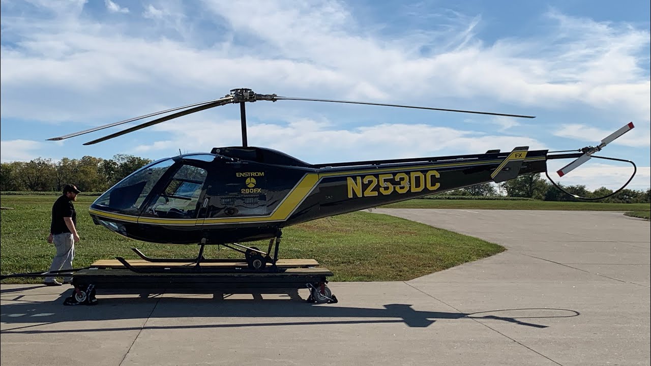 Enstrom 280FX Ride Over Northern Suburban Cincinnati, Ohio