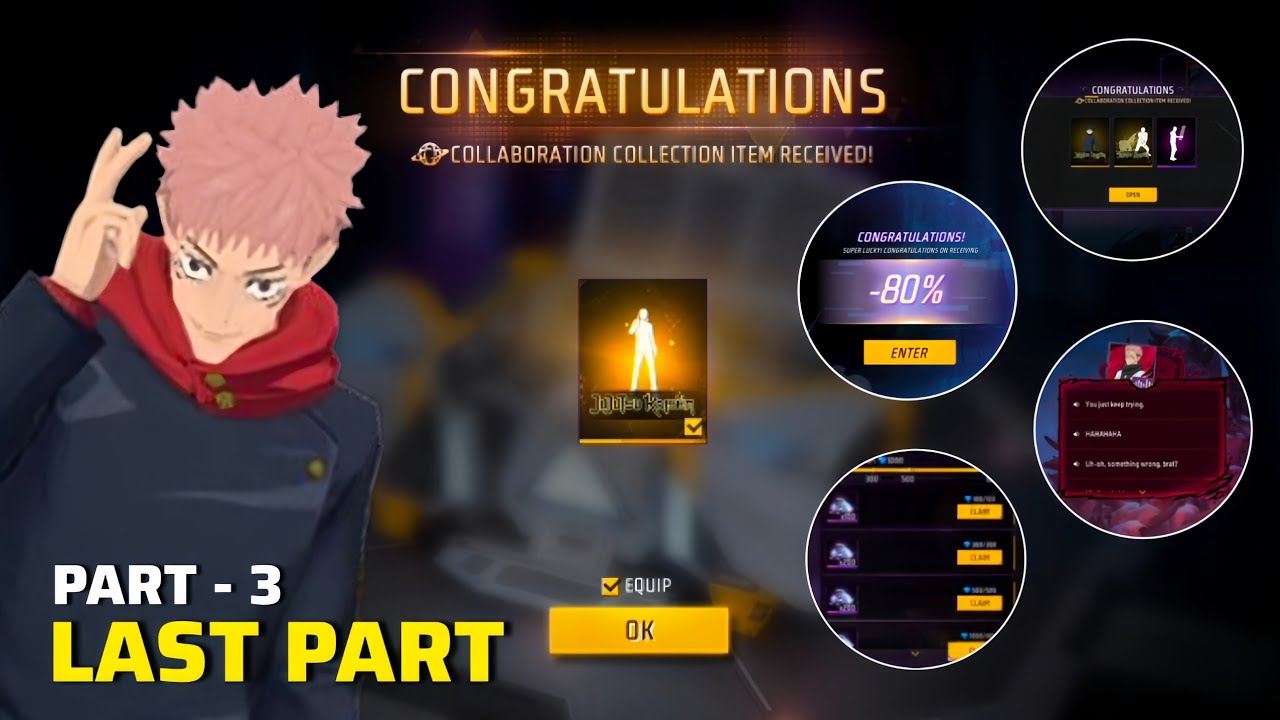 Part - 3 | Last Part | Garena Free Fire Max #freefire #freefiremax 