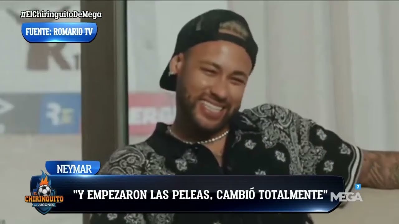 Entrevista completa de Romario a Neymar 🔝Hablan de Messi, Mbappe y del Brasileirao 🔥🤯