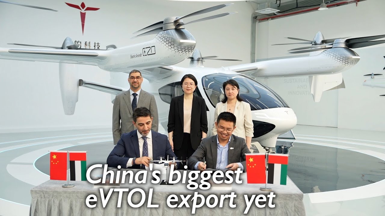 China's flying taxi giant TCab seals $1B UAE deal for 350 E20 eVTOLs