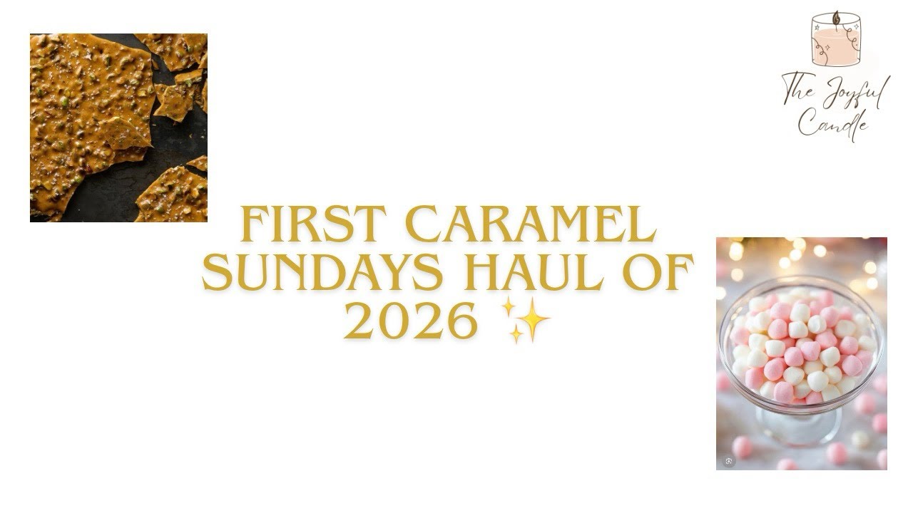 First Caramel Sundays Haul of 2026 ✨| Biggest HAUL yet! | Pistachio, Cranberry, Apple 