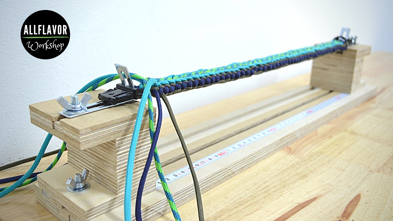 Paracord Jig for Bracelets and Dog Collars | DIY Paracord Jig