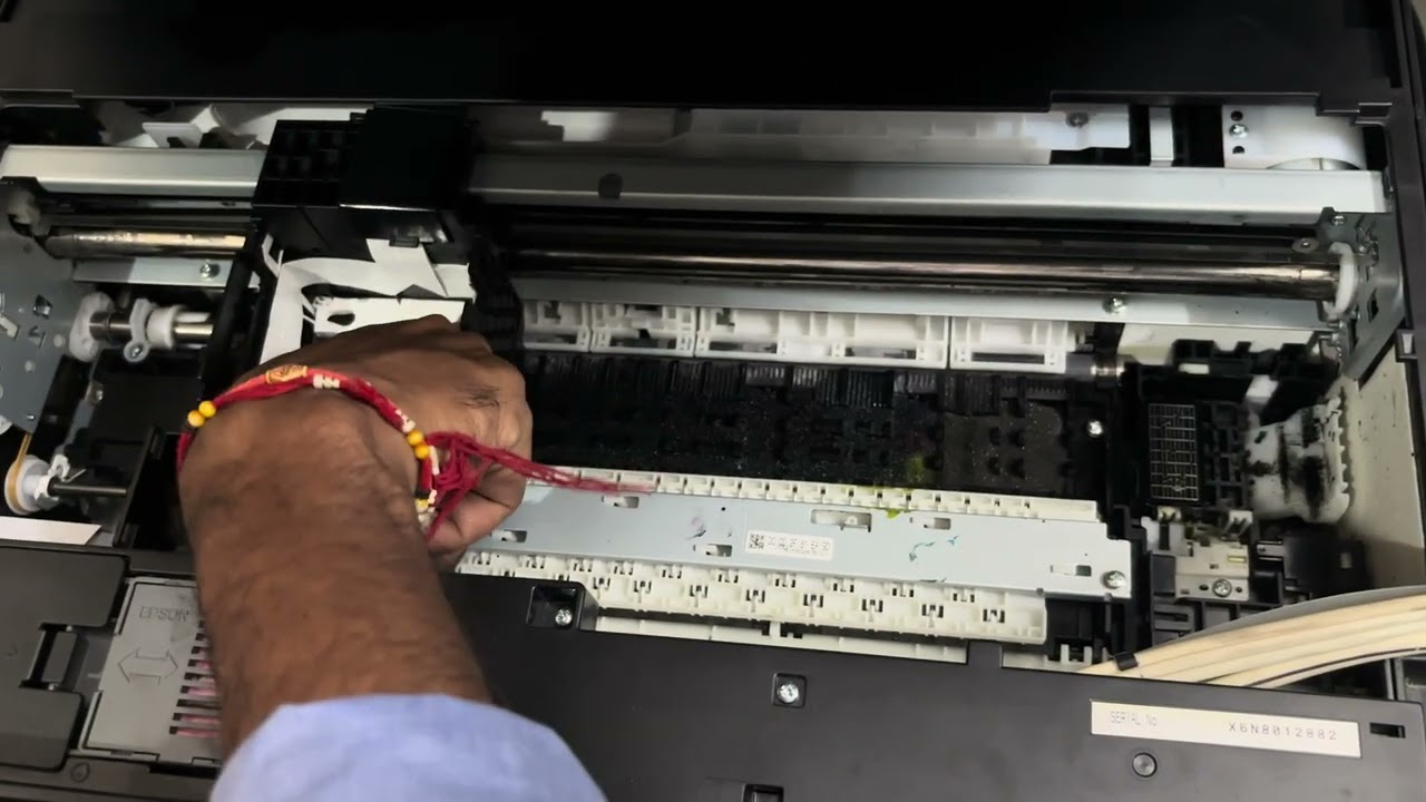 How to replace print head for use in Epson L15150 printer # Dan technology 9969194250#