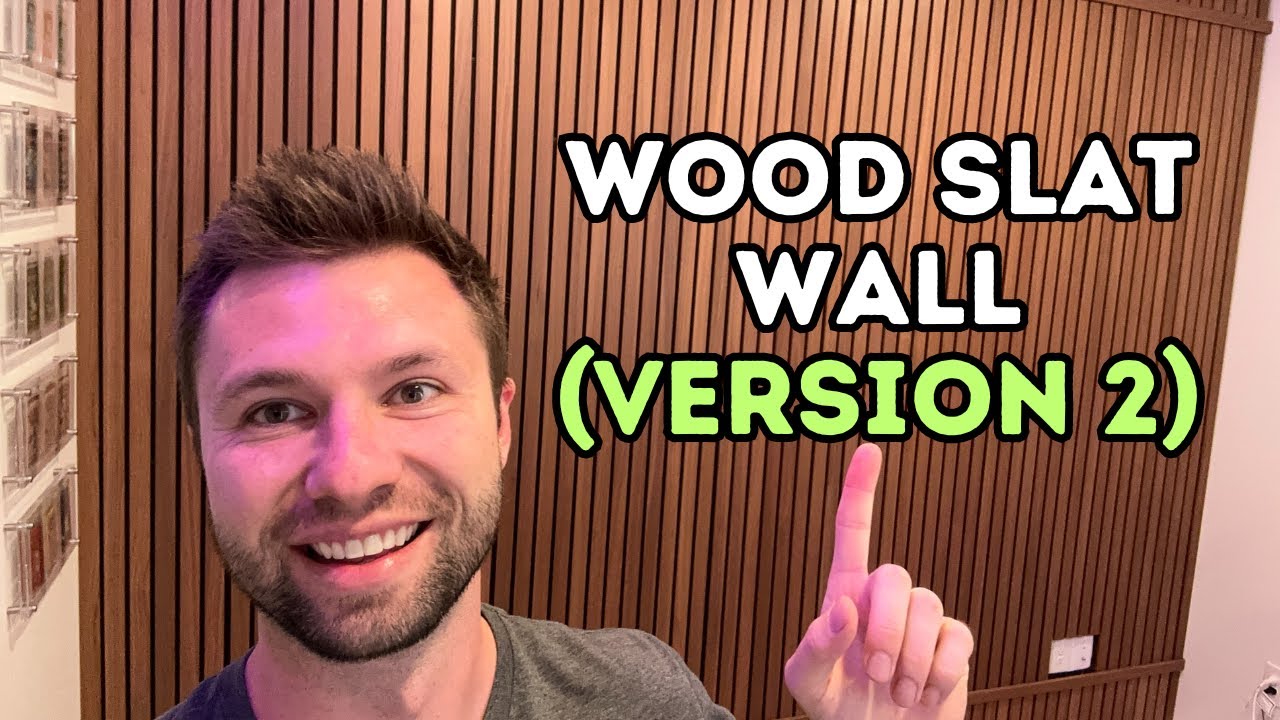 DIY Wood Slat Wall - Using Wood Veneer Hub Panels