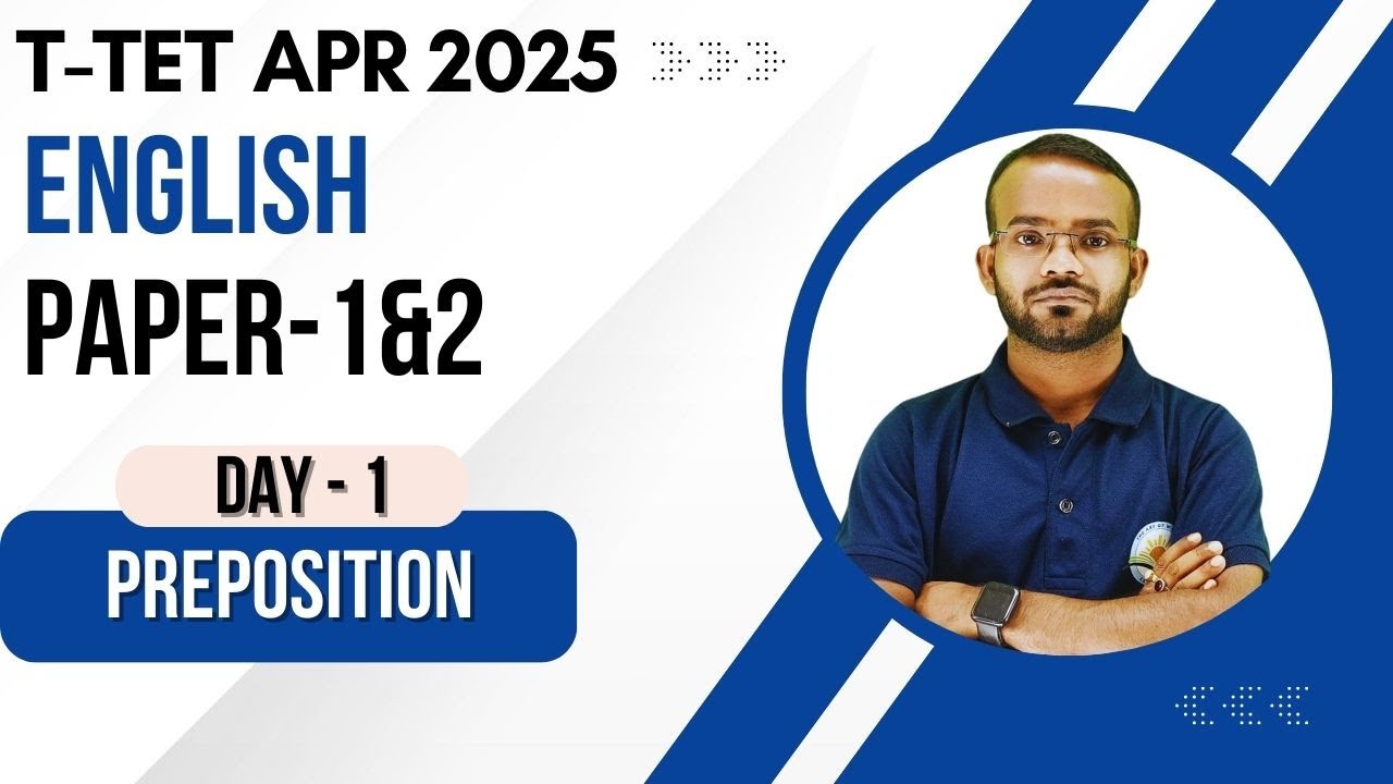 Tripura TET 2025 | PREPOSITION || Day-1 | For TET, TPSC,SSC, Railway & Bank Exams | #theartofwinning