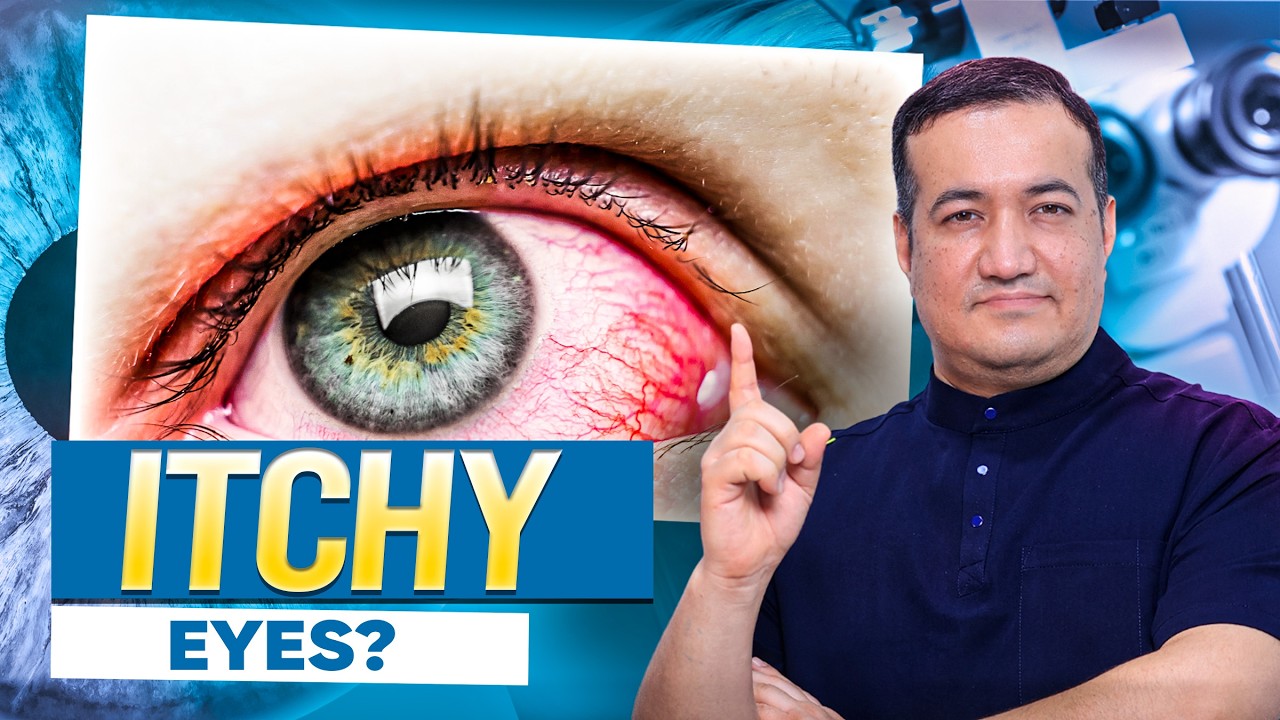 DO YOUR EYES ITCH AND TURN RED IN SPRING? IT COULD BE AN ALLERGY.