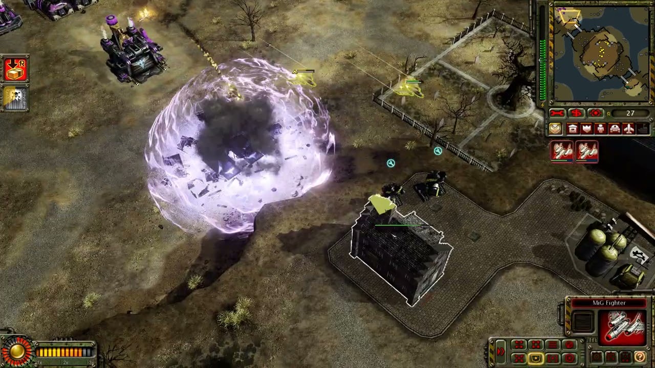 C&C Red Alert 3 Uprising Challenge 49 Future Tank