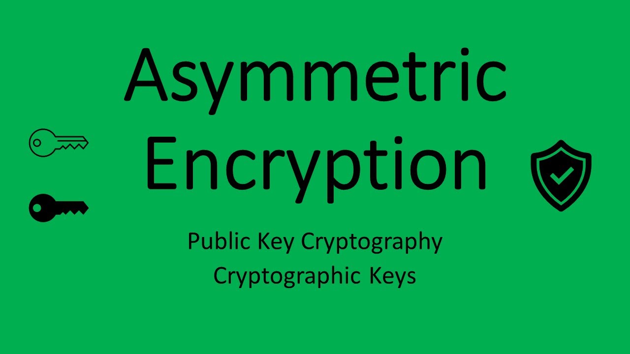 Asymmetric Key Cryptograpy مع مثال) | شرح بالعربي)