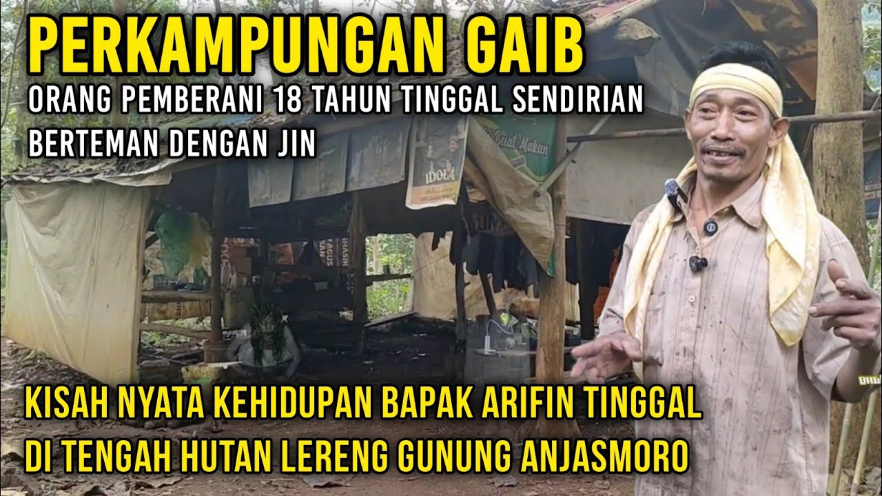 Ngeri !! Orang pemberani tinggal di perkampungan kuno gaib tengah hutan berteman dengan jin