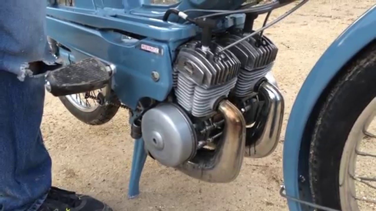 Mobylette Bi Moteur - Motobécane 50vs