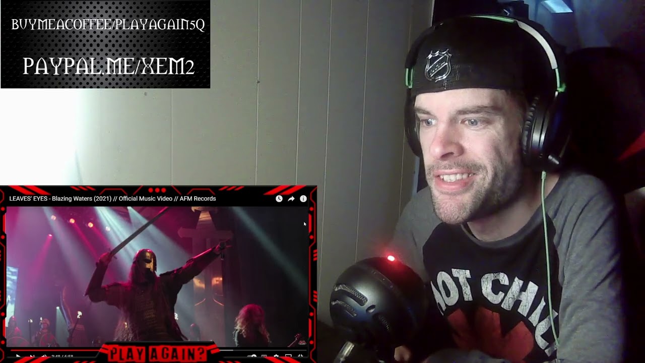 Leaves’ Eyes- Blazing Waters (First Time Reaction)