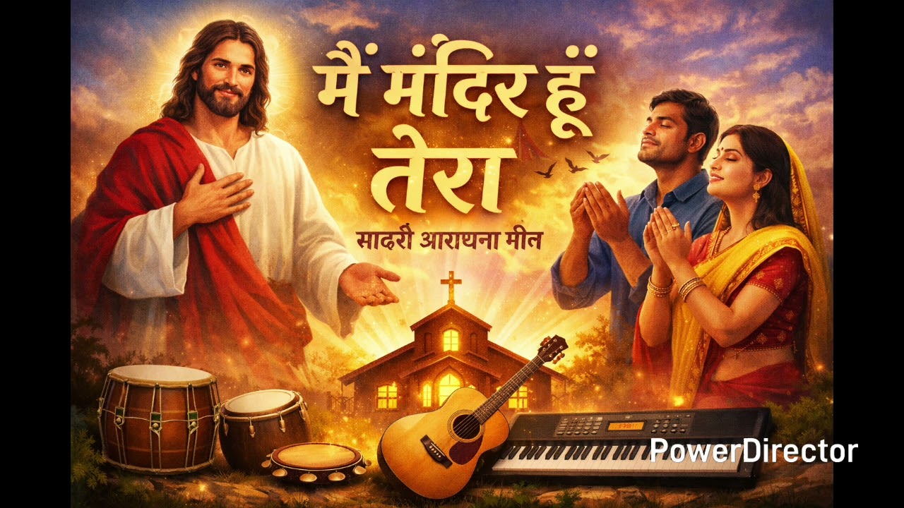मैं मंदिर हूं तेरा New Hindi worship Song 2026 #hindiworshipsongs #jesussong2026 #newsong #glorysong
