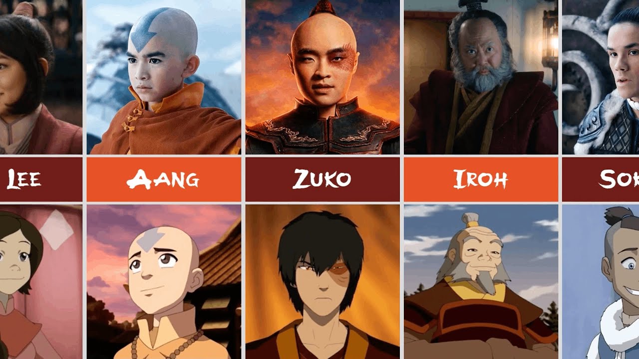 Avatar: The Last Airbender Netflix VS Animated Comparison
