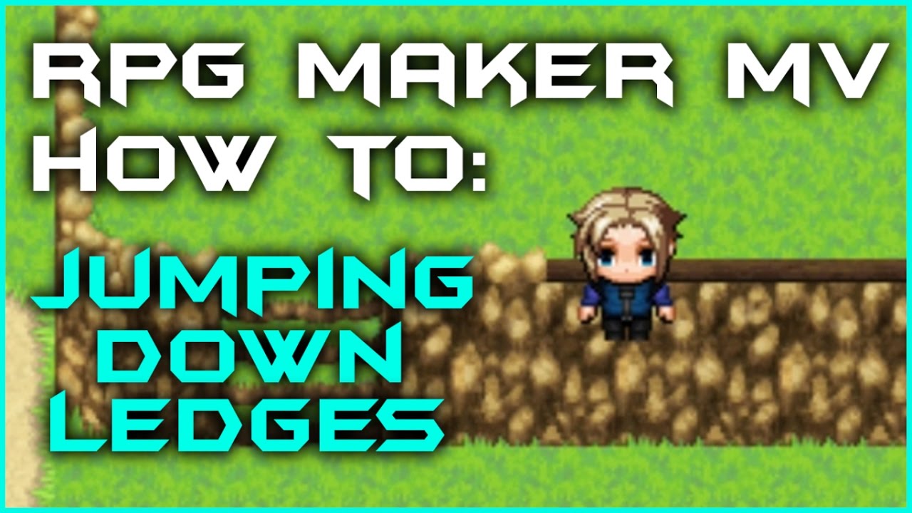 RPG Maker MV - How to jump down ledges!