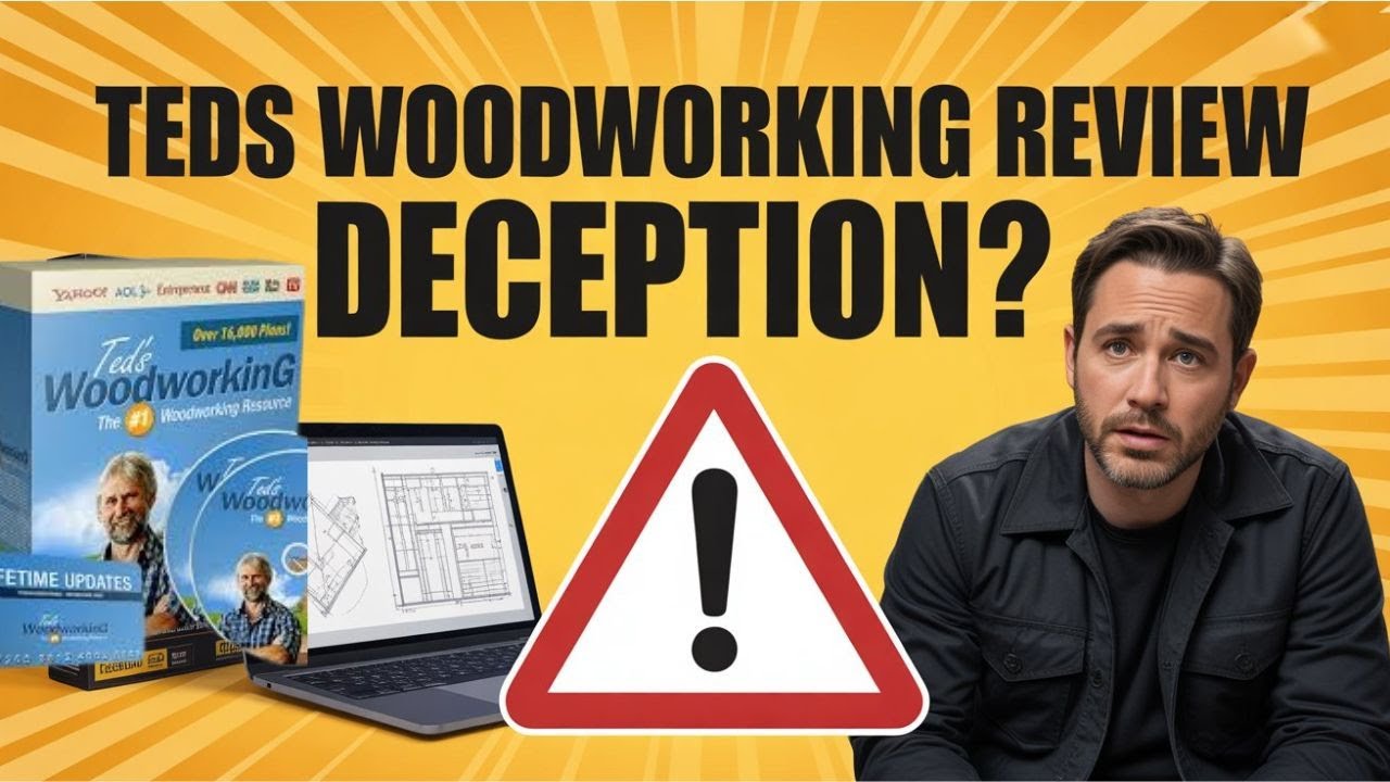 ⚠️ "DON’T BUY Teds Woodworking ❌ Before Watching This Review!"