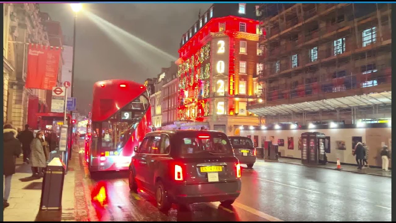 London Street Walk 4K | Oxford Circus to Leicester Square | City Sights & Sounds