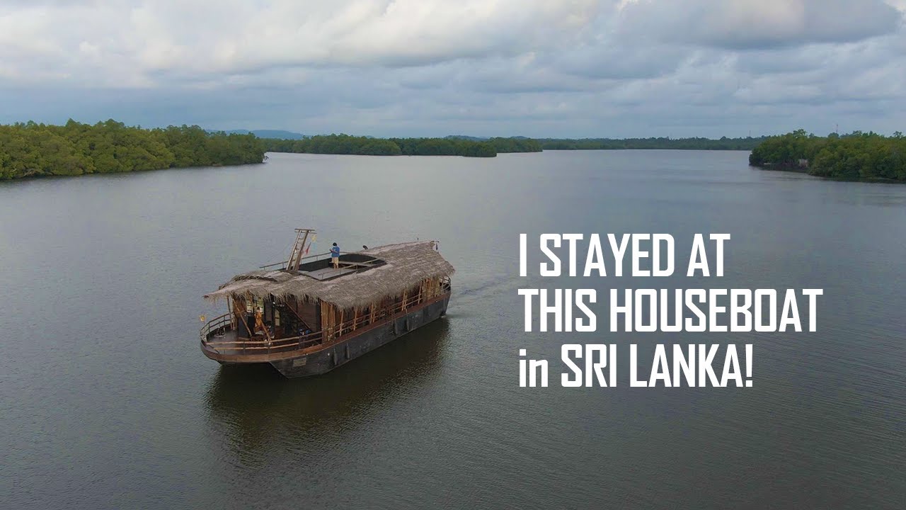 I Stayed at this Houseboat in Sri Lanka!