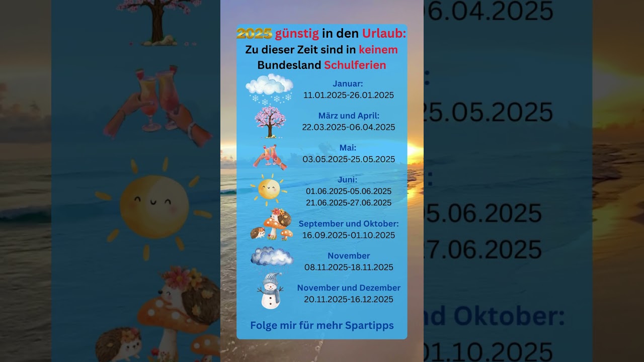 Hast du schon Urlaubspl&auml;ne f&uuml;r 2025?    #urlaub #reise #urlaubstipp  #spartipps# #ferien