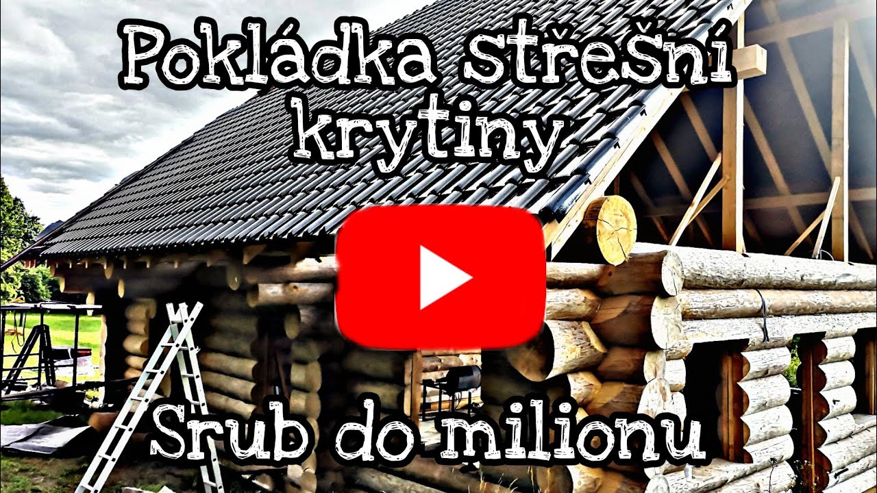 Srub do milionu| fóliování, laťování, pokládka střešní krytiny|POWERPACK