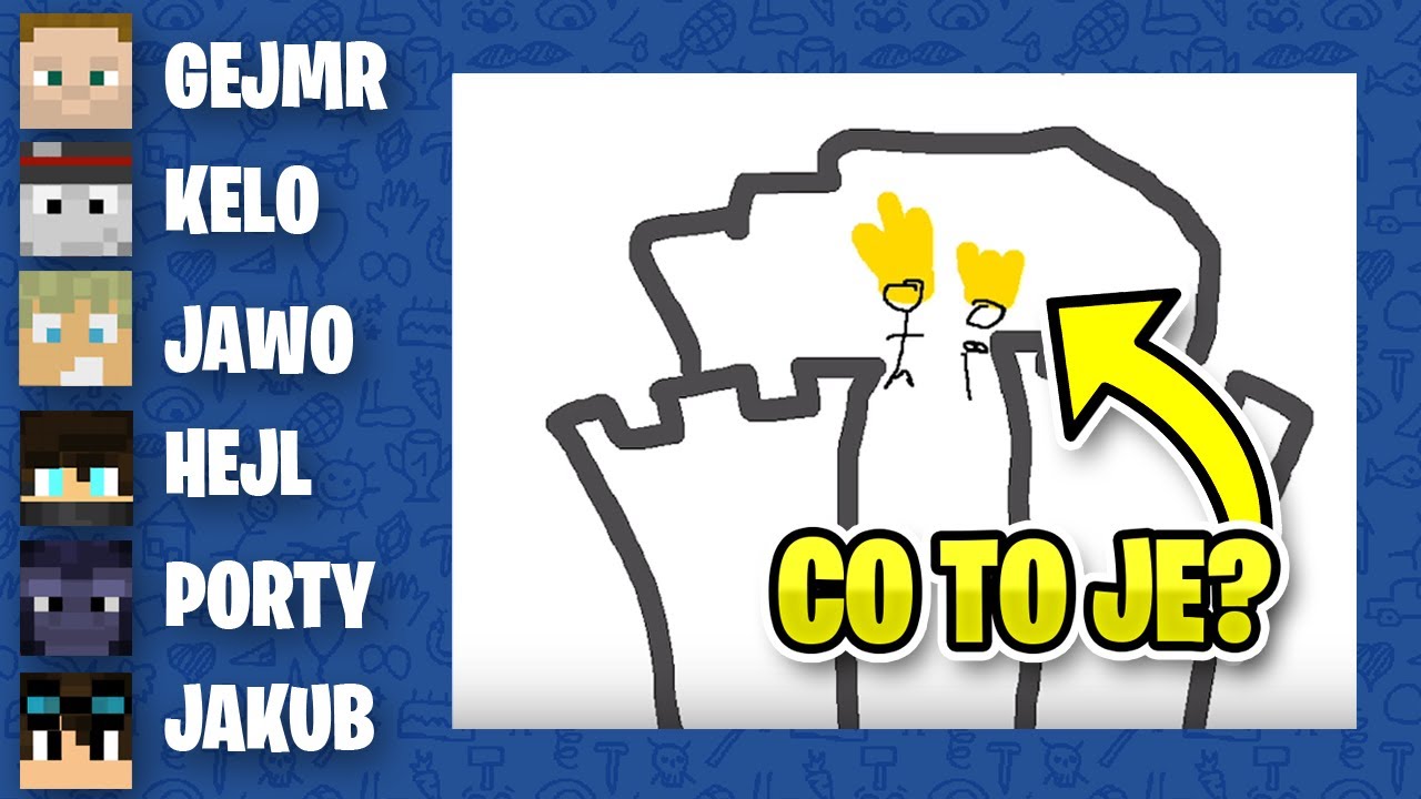 Hádej co kreslí! v 6ti lidech 😀 *ÚŽASNÉ*