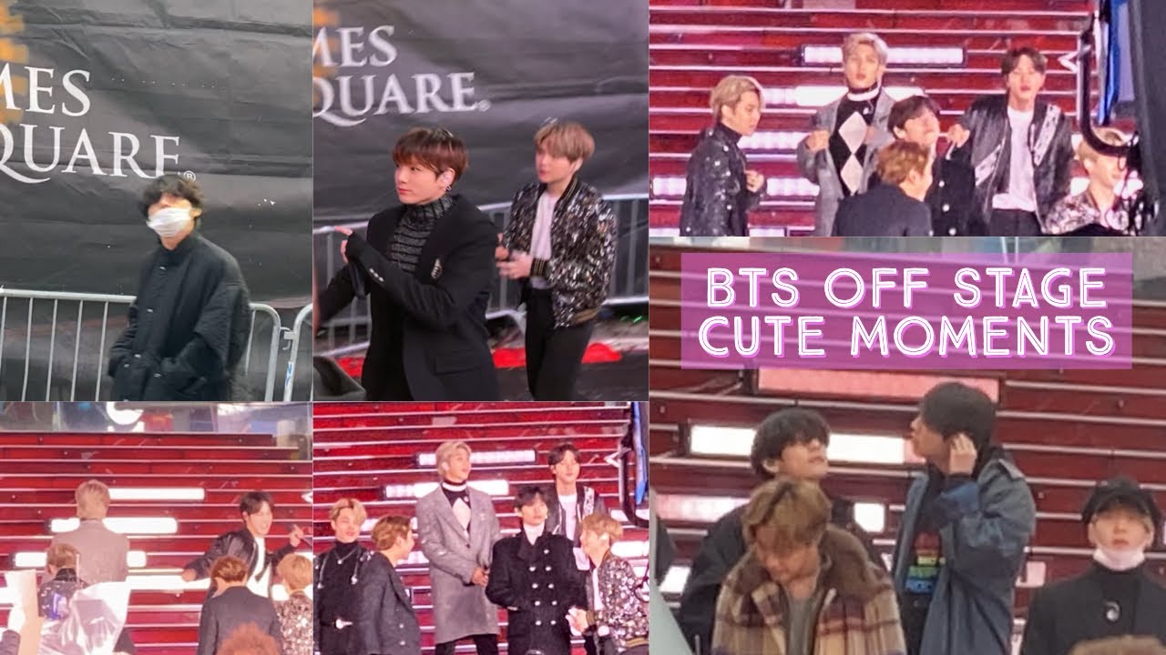 New Year's Rockin' Eve | All *Unaired* BTS Moments: Rehearsal, Standby & Singing Happy Birthday to V
