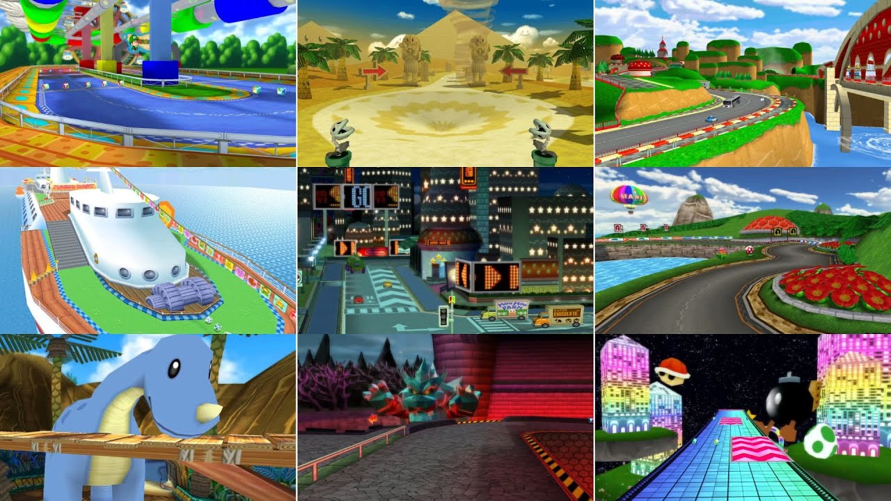 Mario Kart Wii - Retro Rewind 6.0 // Full Game 100% Walkthrough (All GCN Courses 150cc)