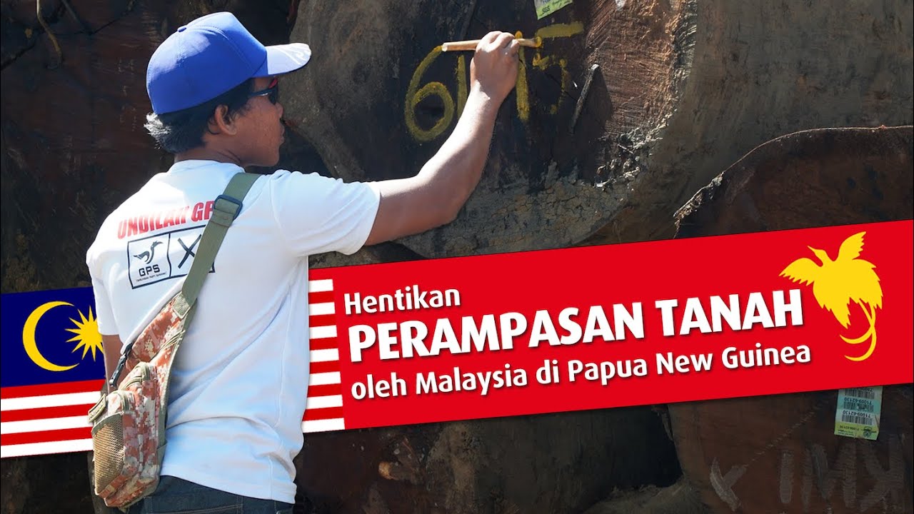 HENTIKAN Perampasan Tanah di Papua New Guinea  oleh syarikat-syarikat Malaysia