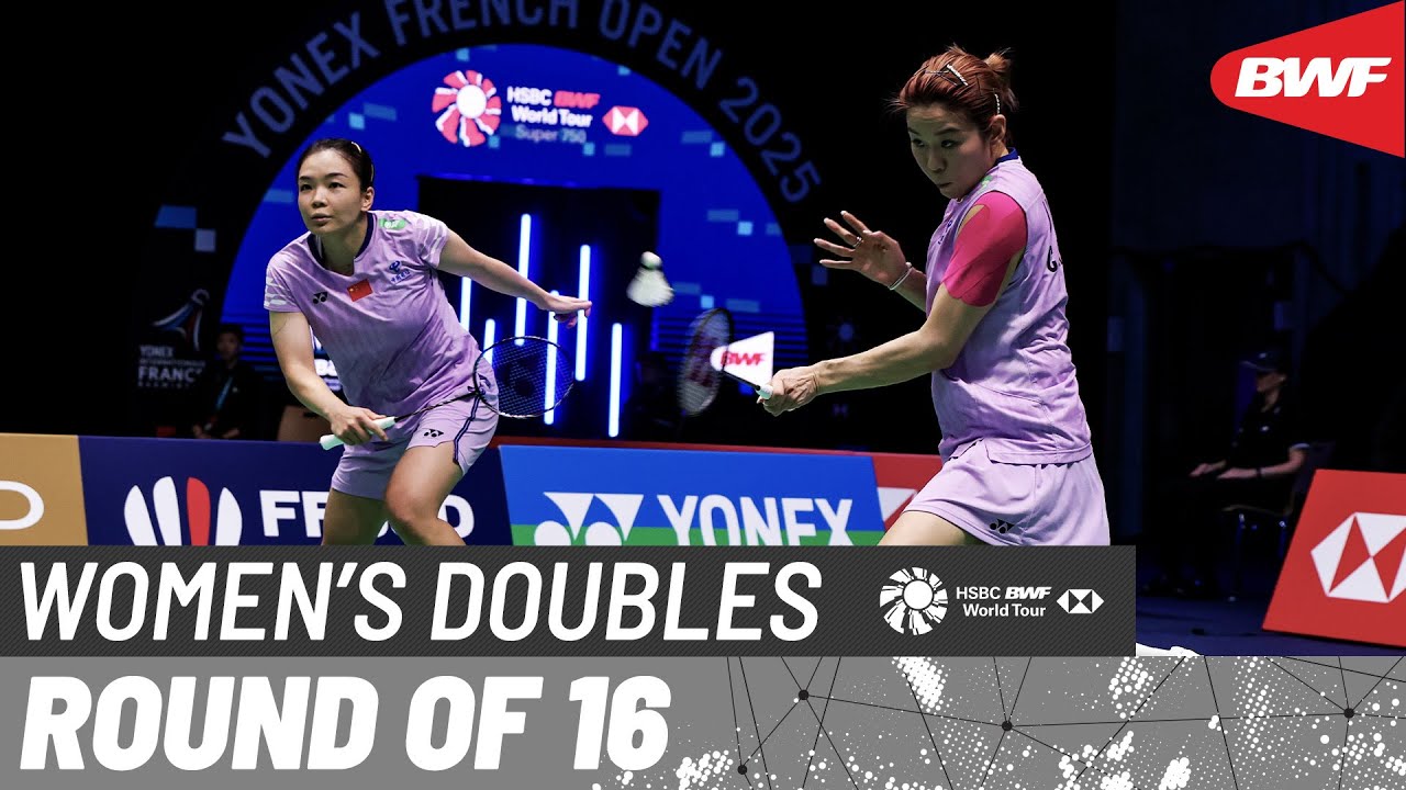 YONEX French Open 2025 | Hirokami/Hobara (JPN) vs. Chen/Jia (CHN) [5] | R16