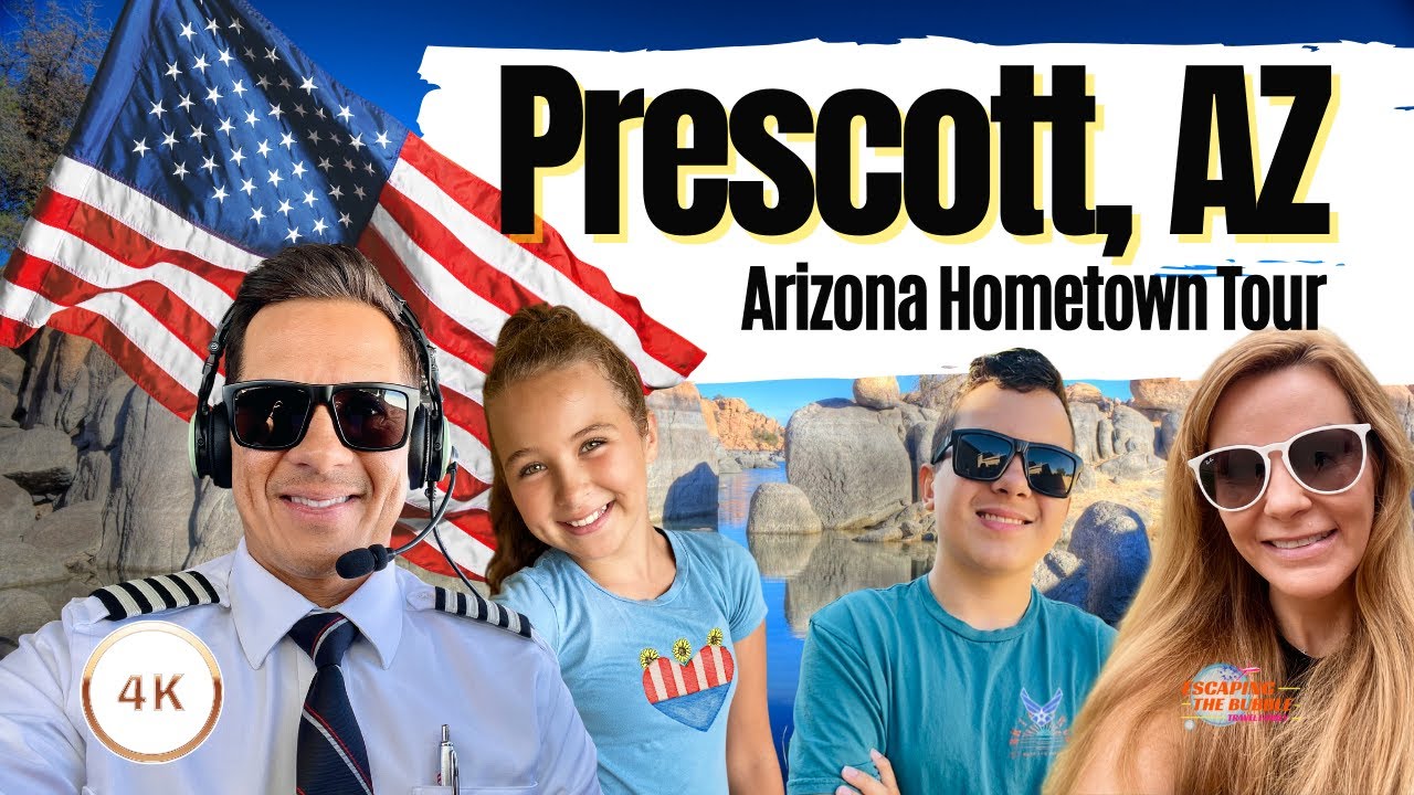 Prescott, AZ Hometown Tour | American Travel Family Vlog