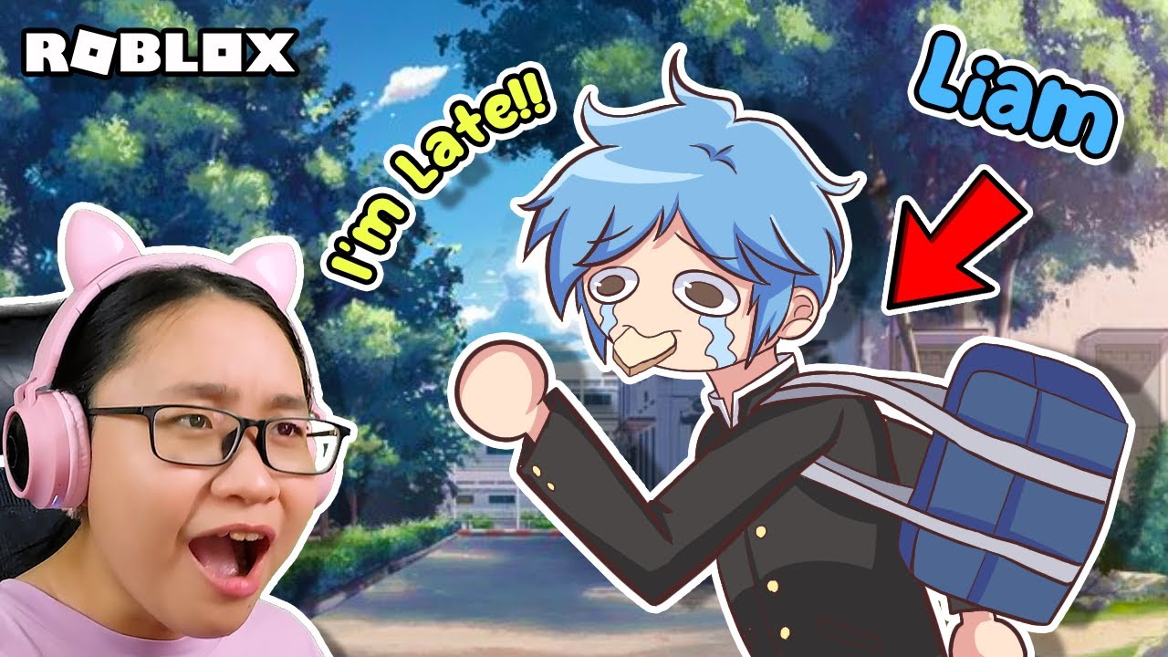 Liam Goes to an Anime School! | Roblox | My Anime Life