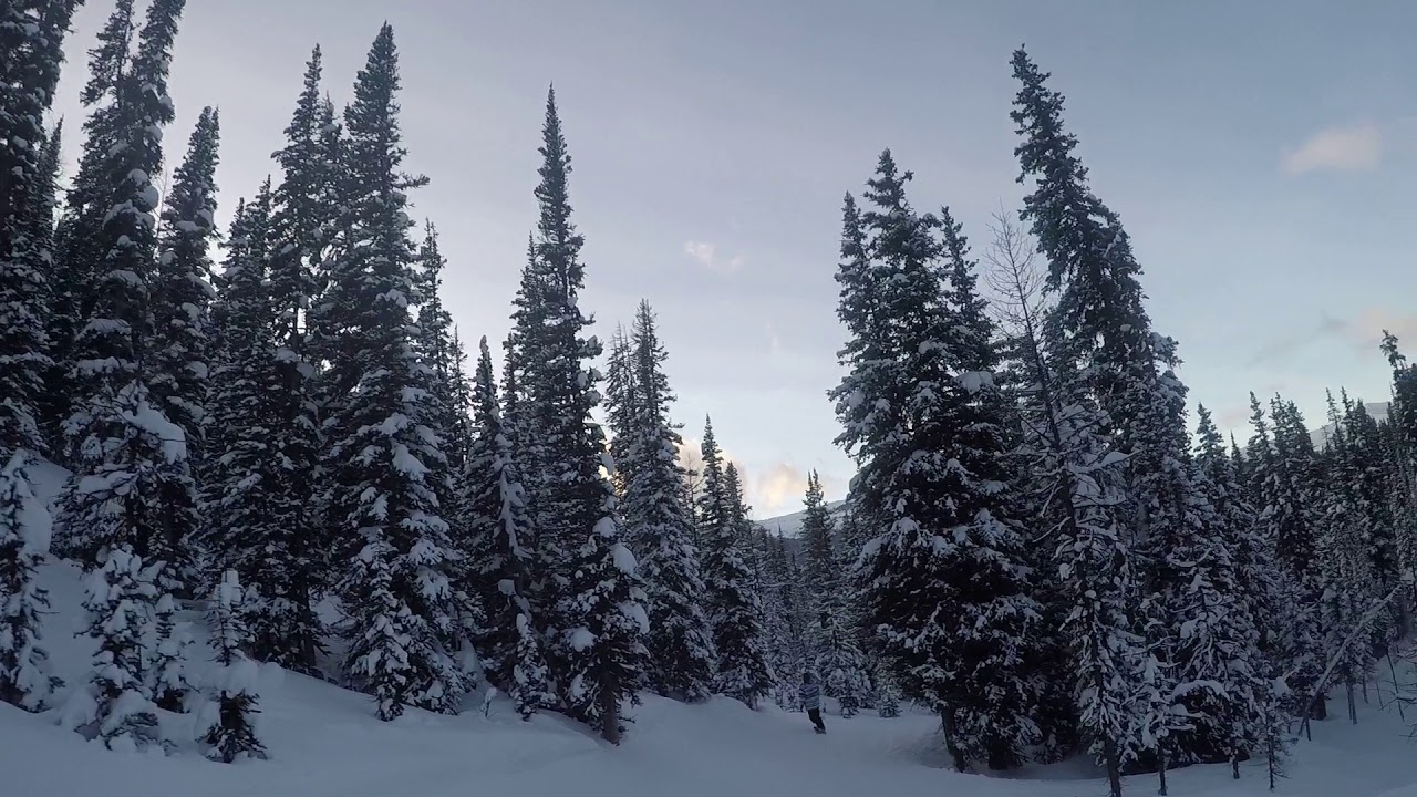 Sunshine Village Double Black Diamond South Chute Part 2