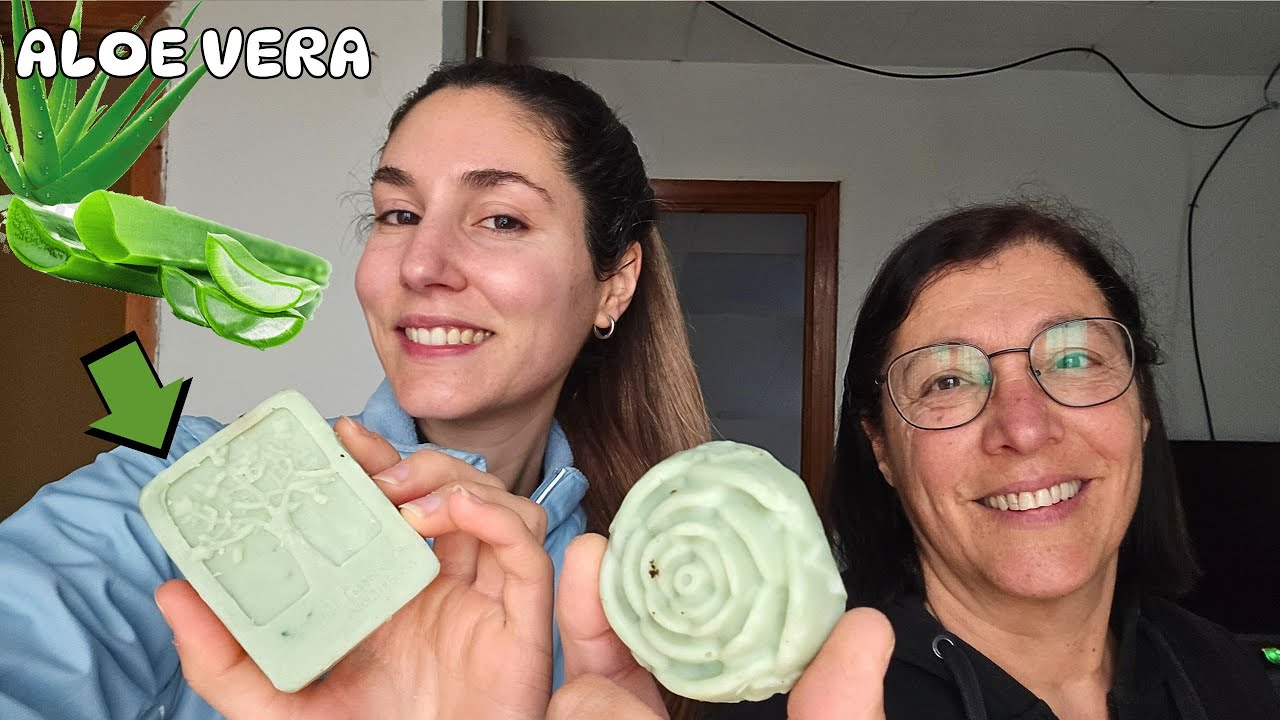 Nuestro JABON DE LA CARA casero DE ALOE VERA✌️