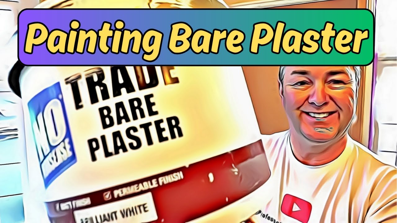 how do you paint new bare plaster - advice from a professional