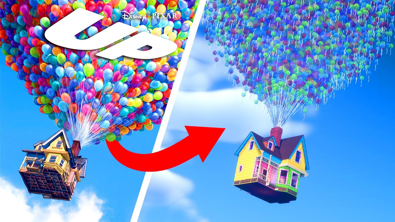 Я воссоздал UP в Minecraft в БЕЗУМНЫХ деталях