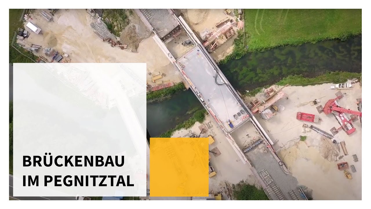 Implenia baut Br&uuml;cken im Pegnitztal