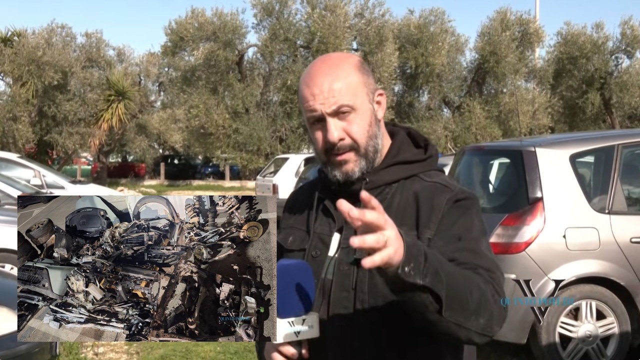 Furgoni pieni di auto rubate a pezzi, bloccato il carico diretto a Cerignola: preso il conducente